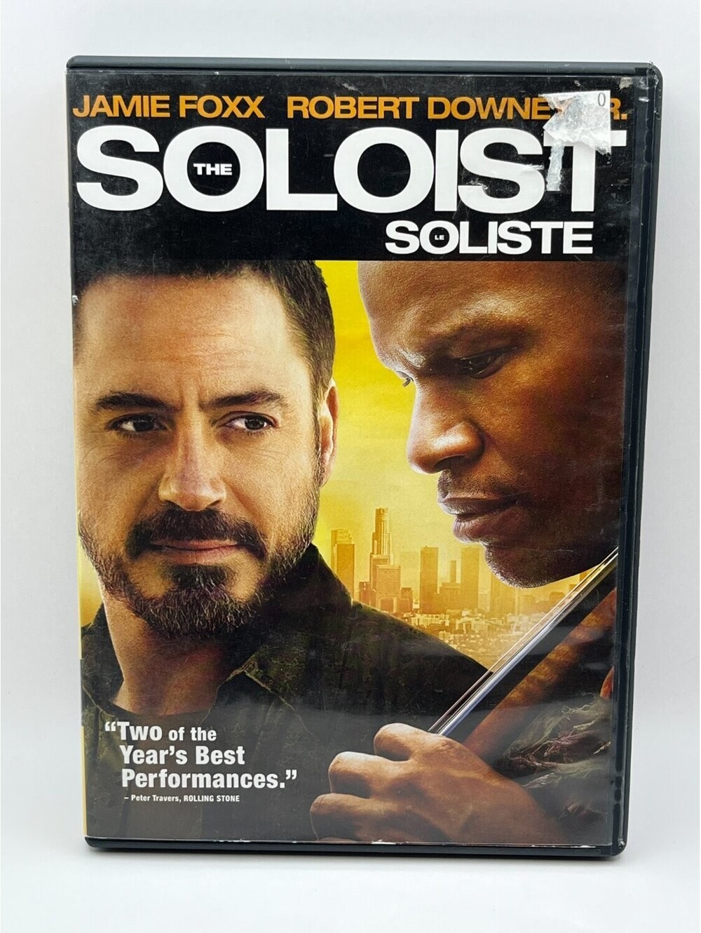 The Soloist DVD Widescreen Jamie Foxx Drama Region 1 Joe Wright